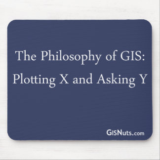 Filosofin av GIS Mousepad Musmatta