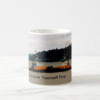 Filosofisk bogserbåtmugg kaffemugg