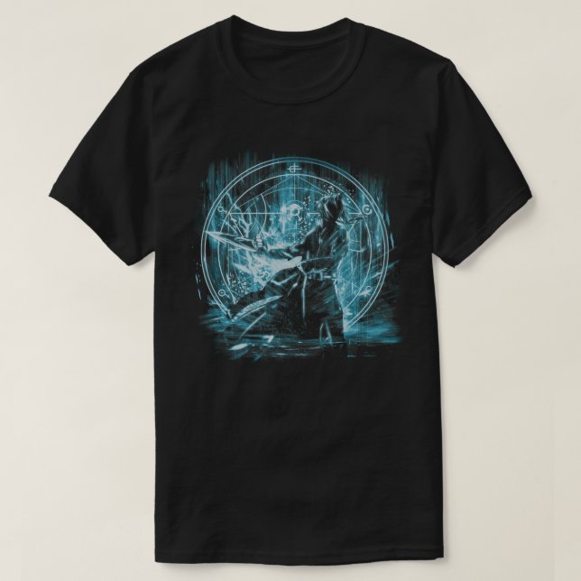 filosofisk storm nedåt t shirt (Design framsida)