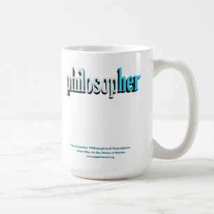 filosofmuggblått kaffemugg