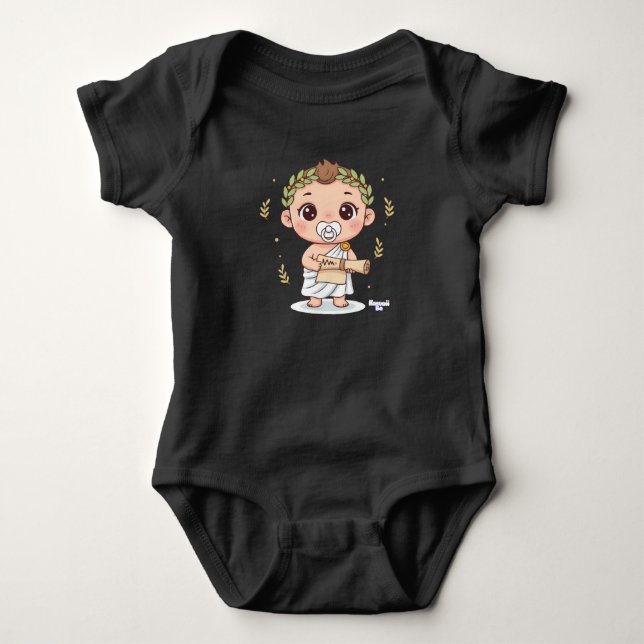 Filósofo Griego Kawaii Be T Shirt (Framsida)