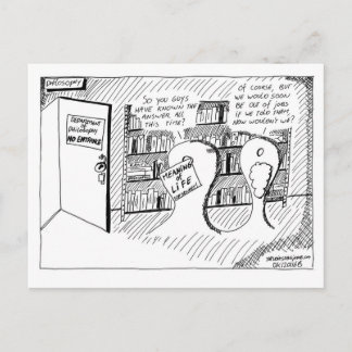 Filosofys hemliga vykort