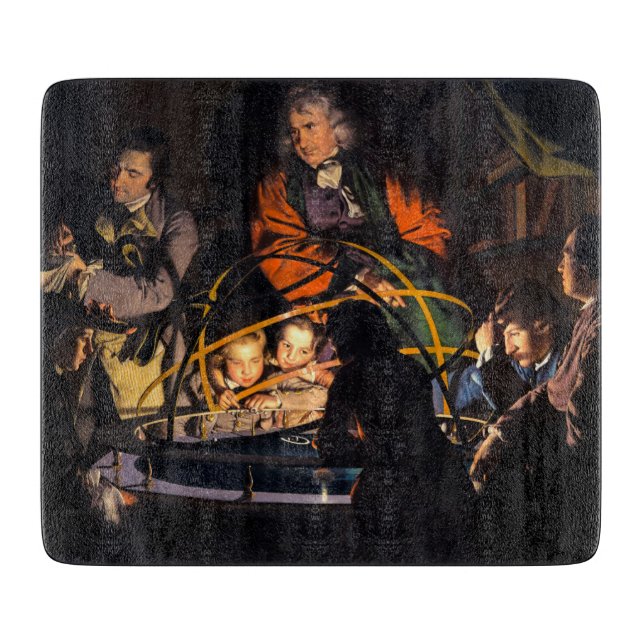 Filosopher Lecturing on Orrery Solar System (Framsidan)