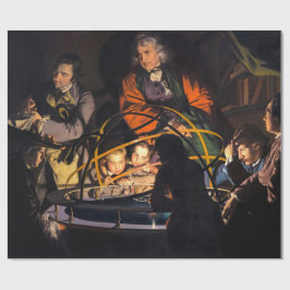 Filosopher Lecturing on Orrery Solar System Presentpapper