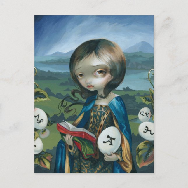 "Filosopher's Egg" vykort (Framsida)