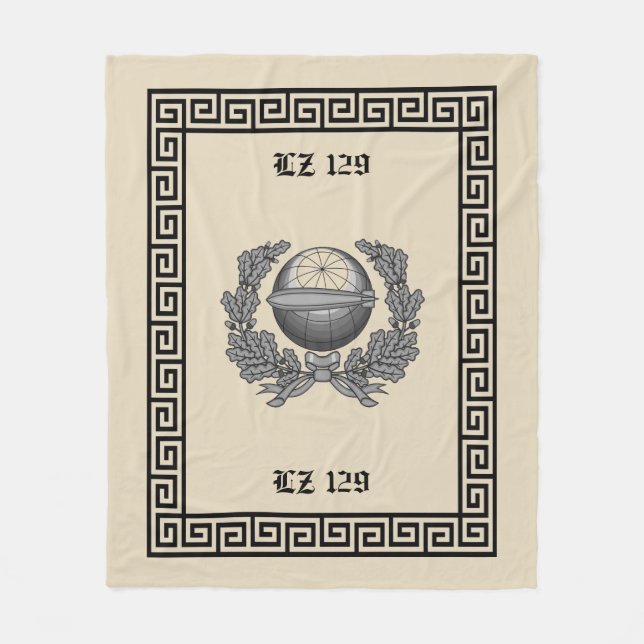 Filt för AirshipDirigibleHindenburg LZ 129 kabin (Framsidan)