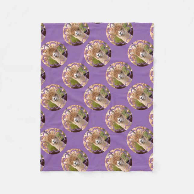 Filt för Alpacapolyesterull (Framsidan)