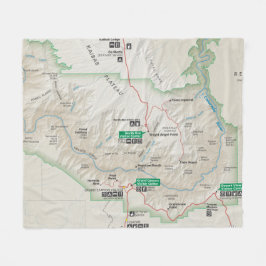 Filt för grand Canyonkartaull