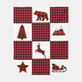 Filt för julbuffelpläd