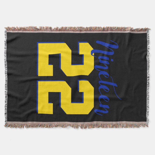 Filt för kast 1922 (Framsidan)