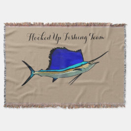 Filt för kast för Sailfishfartygnamn