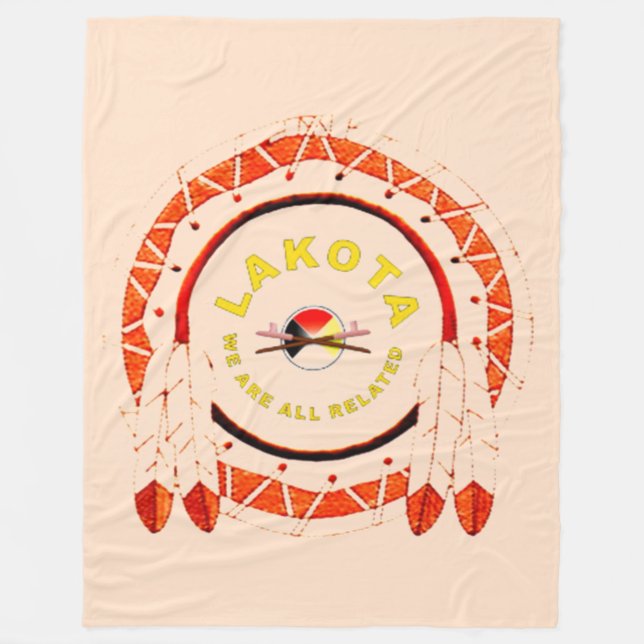 FILT FÖR LAKOTA-NATIONULL (Framsidan)