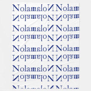 Filt "för Nolan" personligull