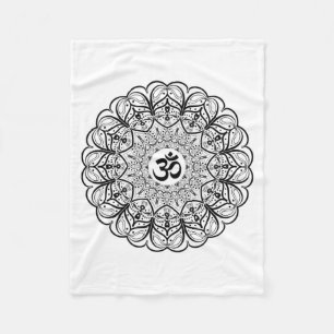 Filt för Om-symbolMandala