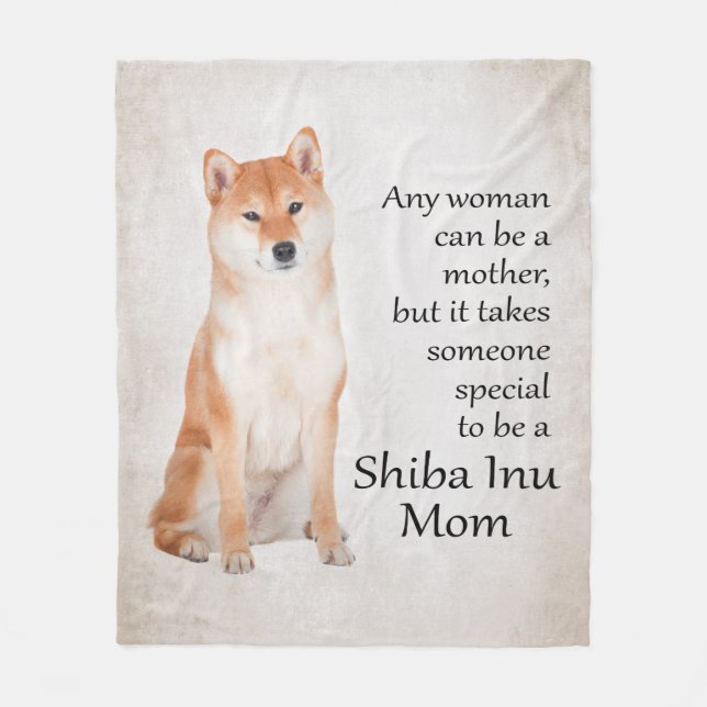 Filt för Shiba Inu mammaull (Framsidan)