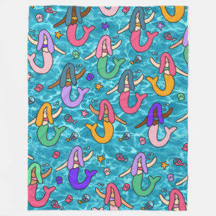 Filt för sjöjungfruns vänner