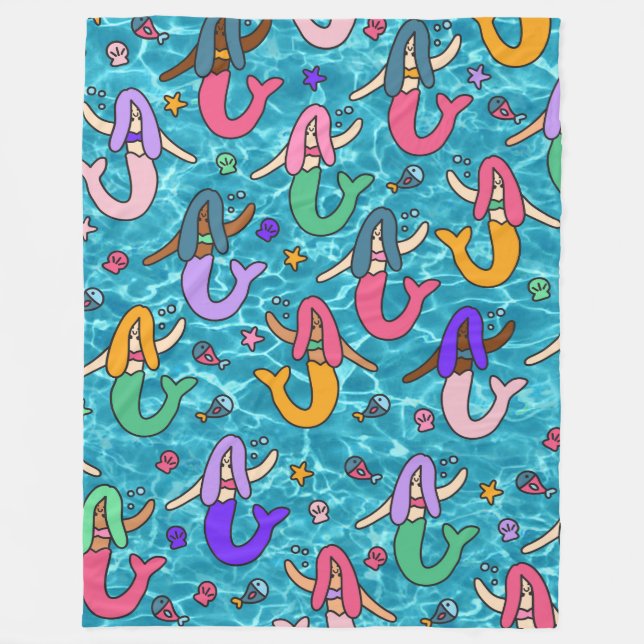 Filt för sjöjungfruns vänner (Framsidan)