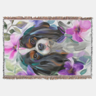 Filt för Tricolor Cavalier Art Throw