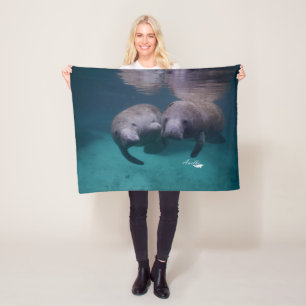 Filt för ull för 2 Manateevänner