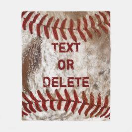 Filt för ull för baseball för personliggrabbGrunge