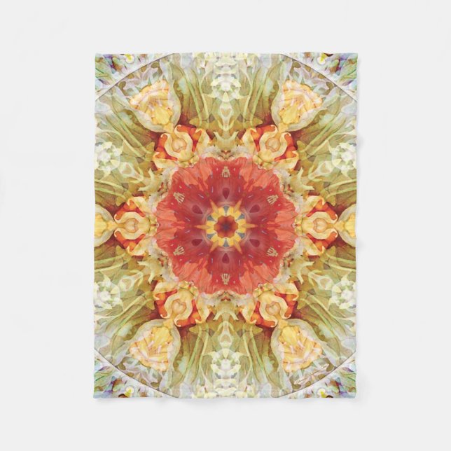 Filt för ull för övergångsMandala 23 (Framsidan)