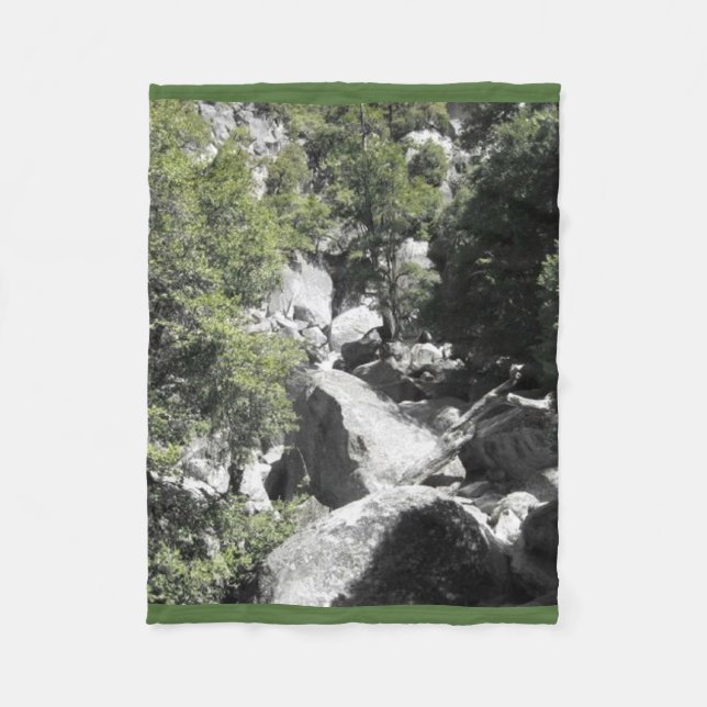 Filt för ull för Yosemite nationalparknatur (Framsidan)