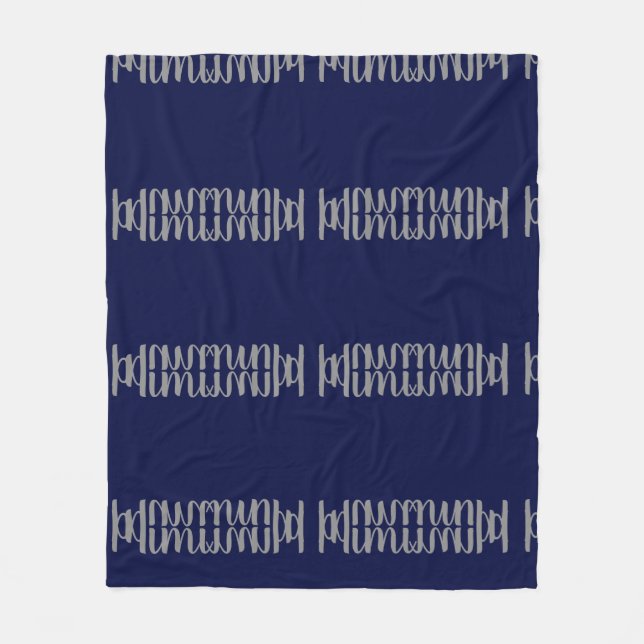 Filt för ull "Mimi" (Framsidan)