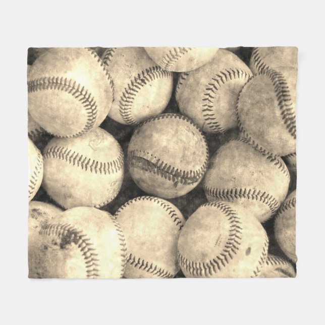 Filt för vintagebaseballull (Framsidan (Horisontell))