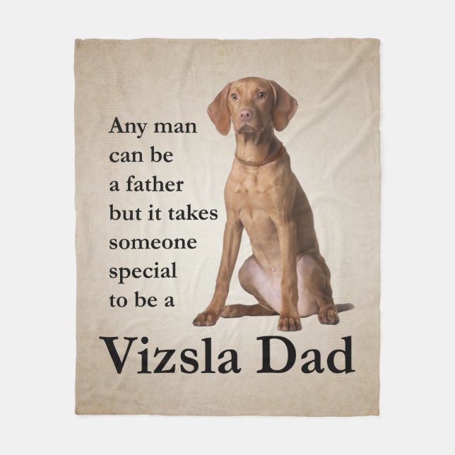 Filt för Vizsla pappaull (Framsidan)