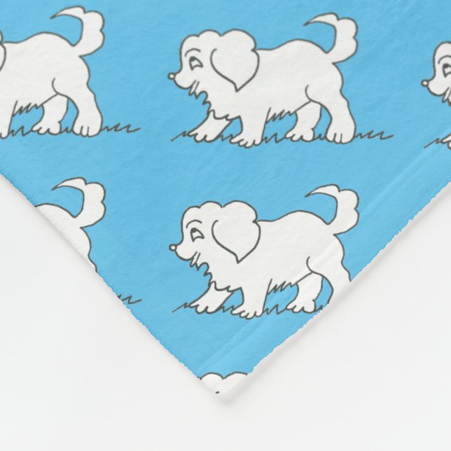 filt med vintage/teckning (Hörn)