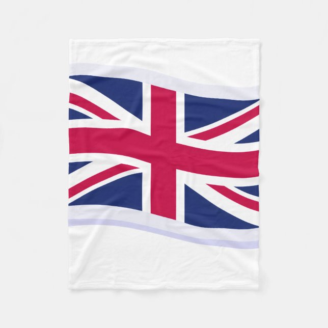 Filta med Union Jack Fleecefilt (Framsidan)