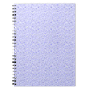 Filtad periwinkle anteckningsbok