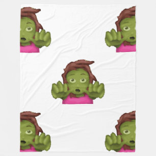 Filtar från emoji zombie-kvinnan
