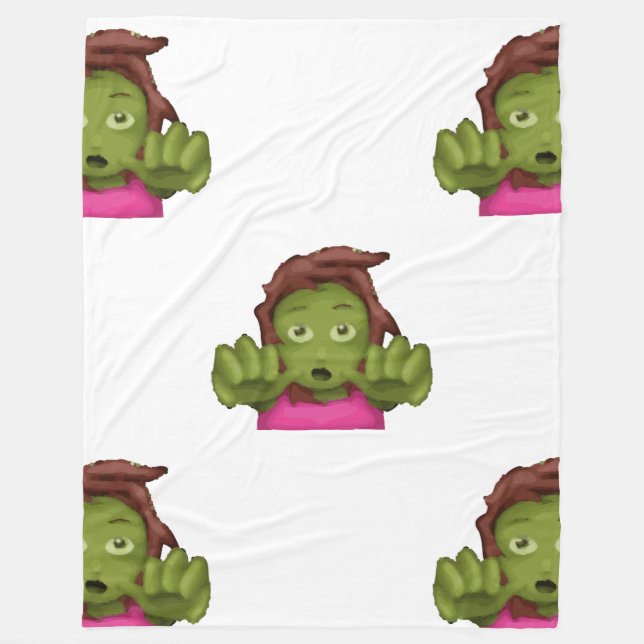 Filtar från emoji zombie-kvinnan (Framsidan)