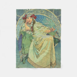 Filten Mucha Alfons Princezna Hyacinta 1911 Fleecefilt