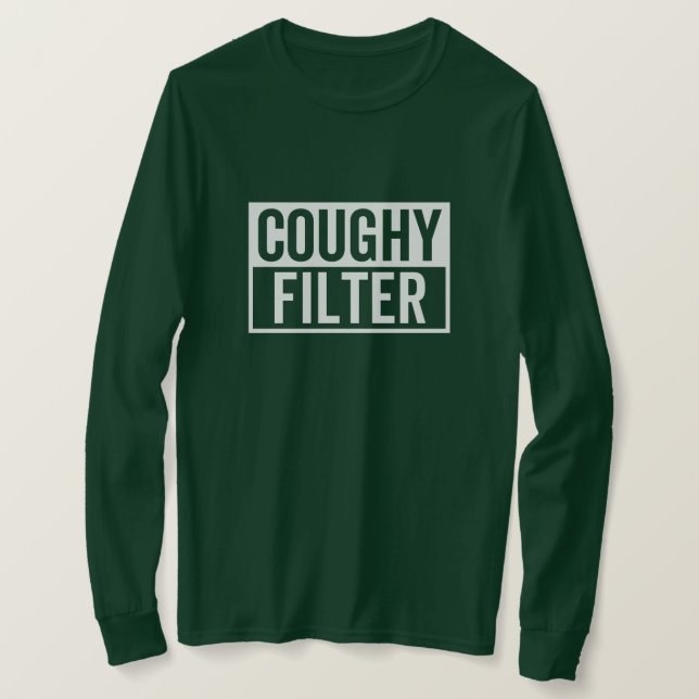 filter Coughy T Shirt (Design framsida)