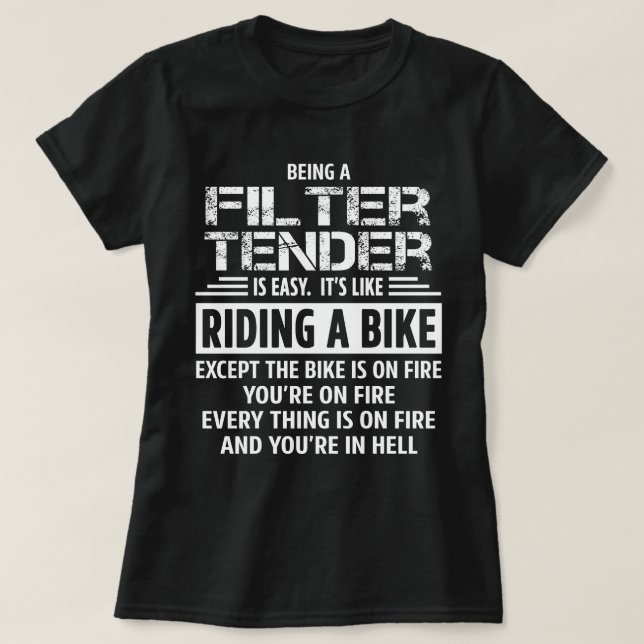 Filteranbud T Shirt (Design framsida)