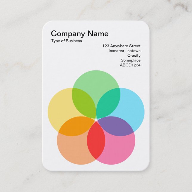 Filterblomma Visitkort (Framsida)