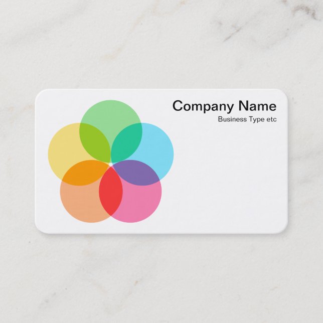 Filterblomma Visitkort (Framsida)