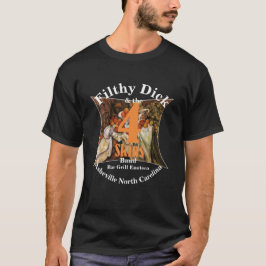 Filthy Dick och 4 Skinsar Band Pub Grill Enoteca T Shirt