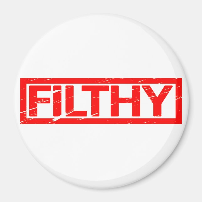 Filthy Frimärke Magnet (Framsidan)