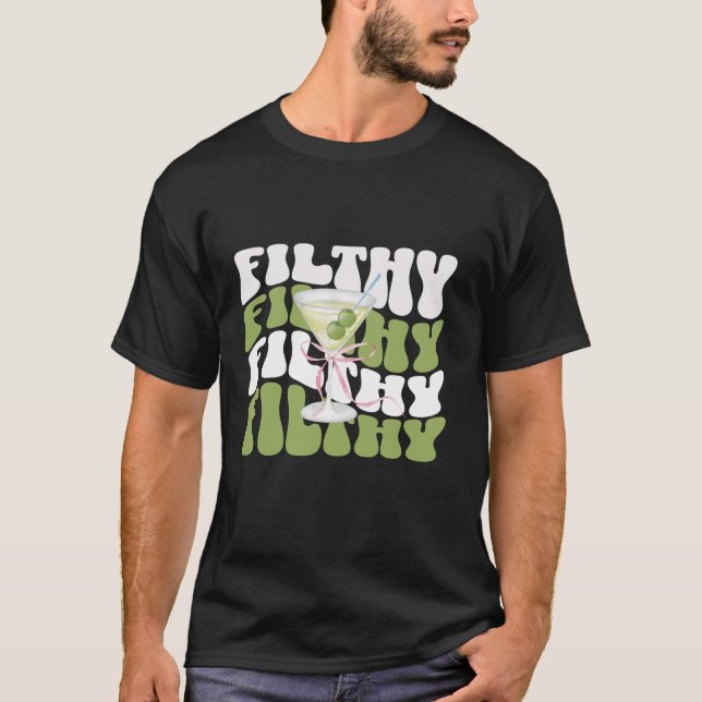 Filthy martini coquette bow with martini coquette t shirt (Framsida)