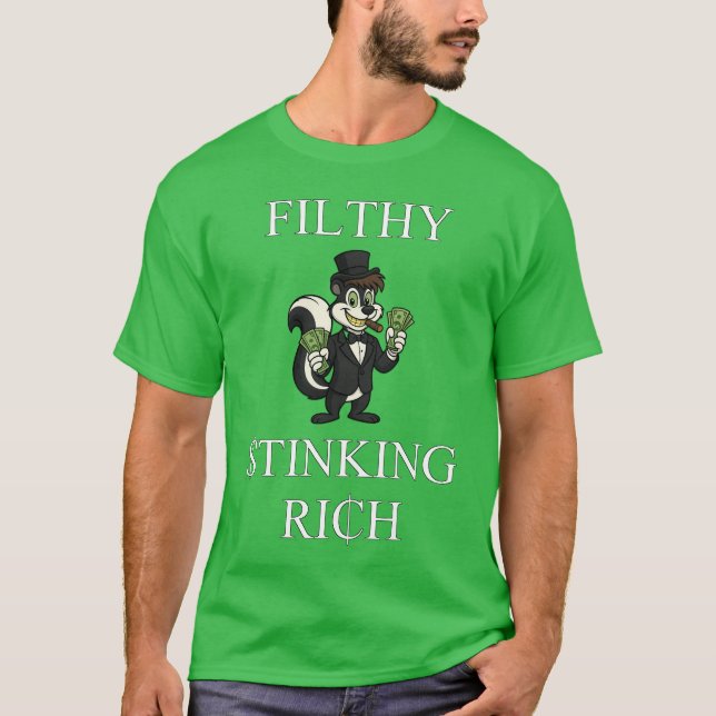 Filthy Stinking Rik T Shirt (Framsida)