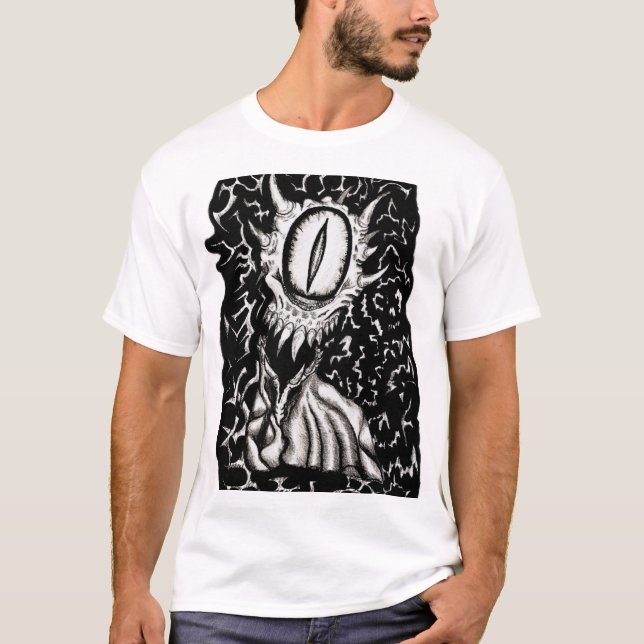 Filtmonster T-shirt (Framsida)