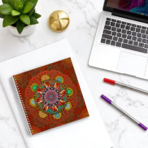 Filtrera Blommigt Red of Squire Manipur Mandala