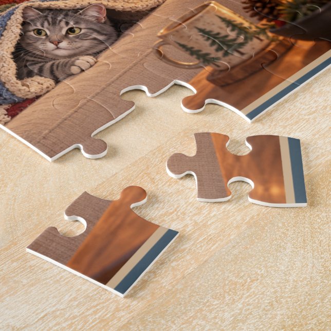 Filttävlingskommitténs mysiga kattpussel pussel (Sidan)