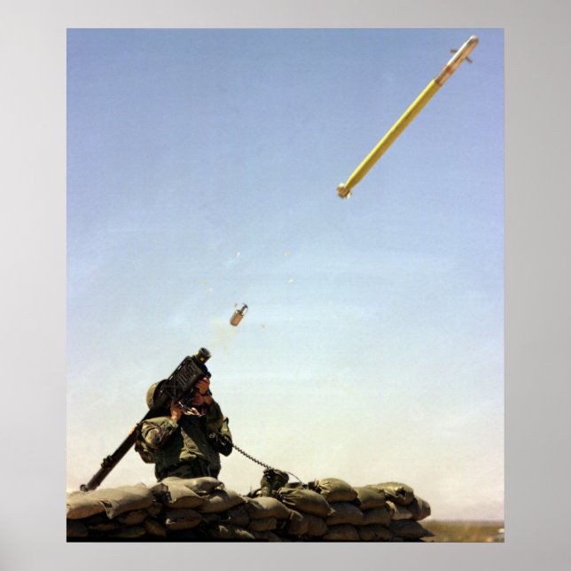 FIM-92 Stinger Missile Poster (Framsidan)