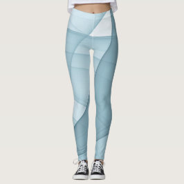 Fin Abstrakt Geometric Snyggt Art Leggings