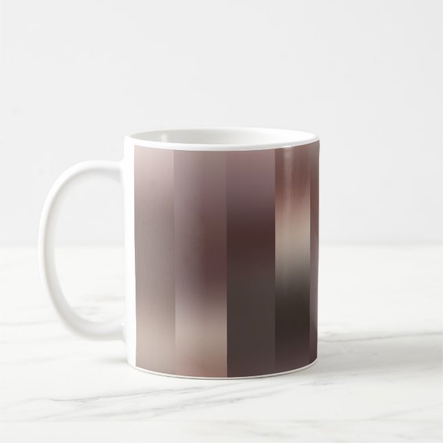 Fin abstrakt lodrät brun bakgrund med  kaffemugg (Vänster)