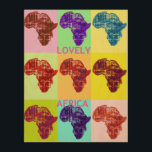 Fin Afrika Pop Wood Wall Colorful Mönster Art Trätavla<br><div class="desc">Ta med dig den pulserande andan av Afrika till ditt hem med vår "Afrika Pop Wood Wall Colorful Mönster Art". Den här slående biet av murdekan fångar kärnan i Afrikans rik, fantastiska landskap och vibrerande färg, och tillför en aning värme och karaktär till vilket rum som helst. Vår väggkonst är...</div>